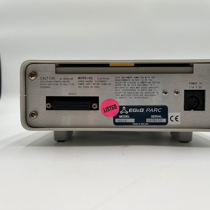 EG&G Princeton Applied Research 5113 Pre Amplifier