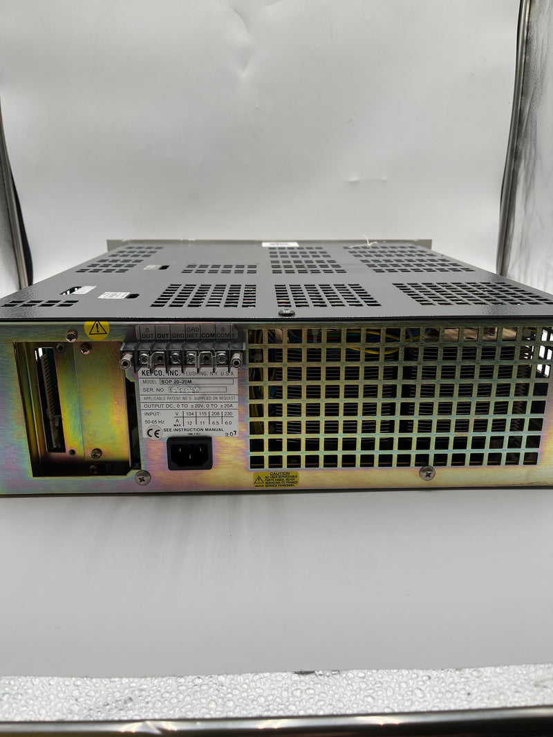 Kepco BOP 20 20 M Power Supply