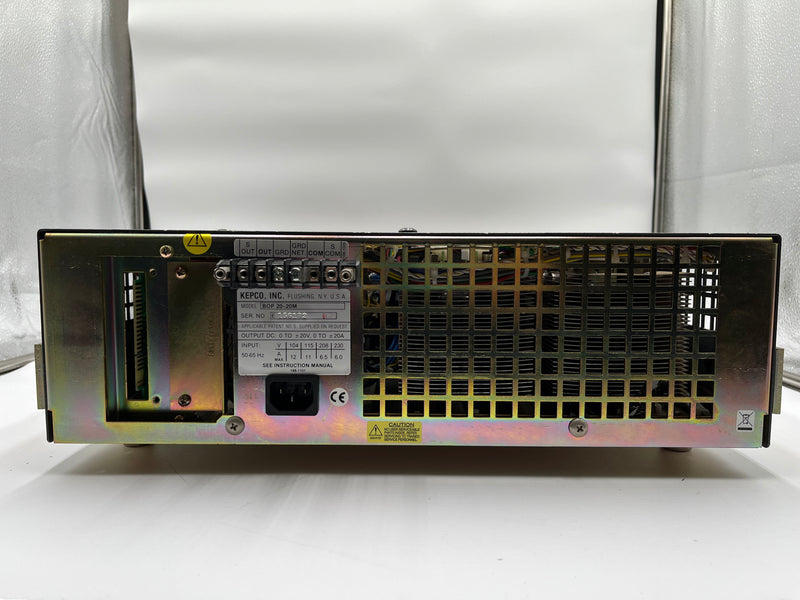 Kepco BOP 20 20 M DC Power Supply