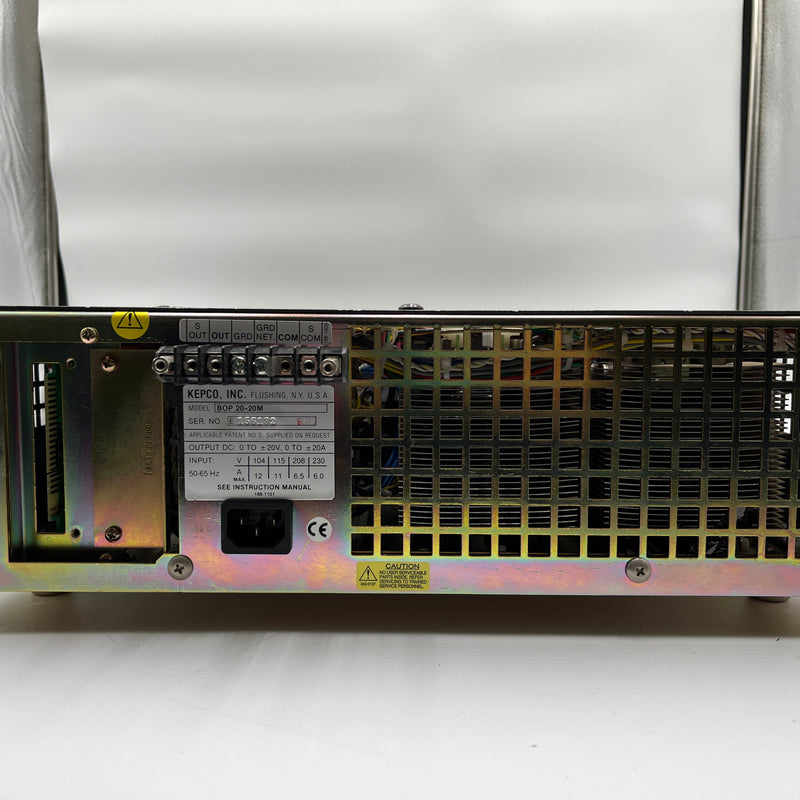 Kepco BOP 20 20 M DC Power Supply