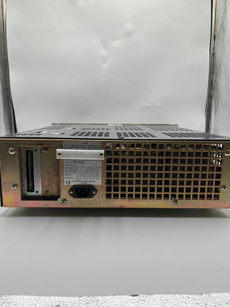 Kepco BOP 72 6 D Power Supply