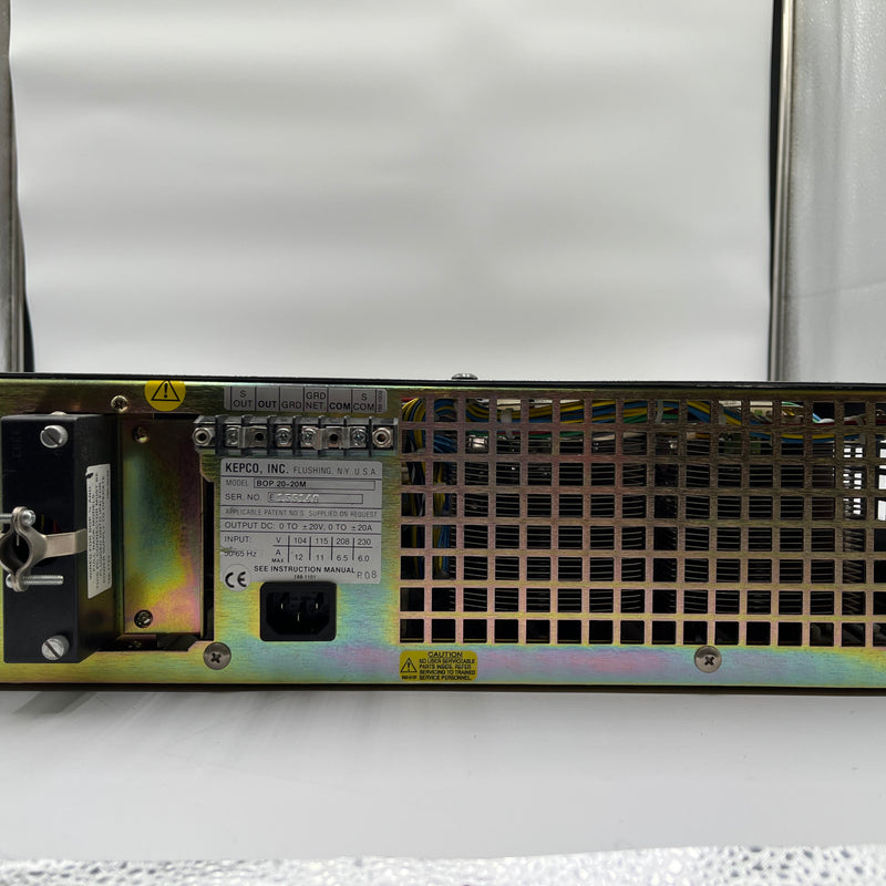 Kepco BOP 20 20 M DC Power Supply