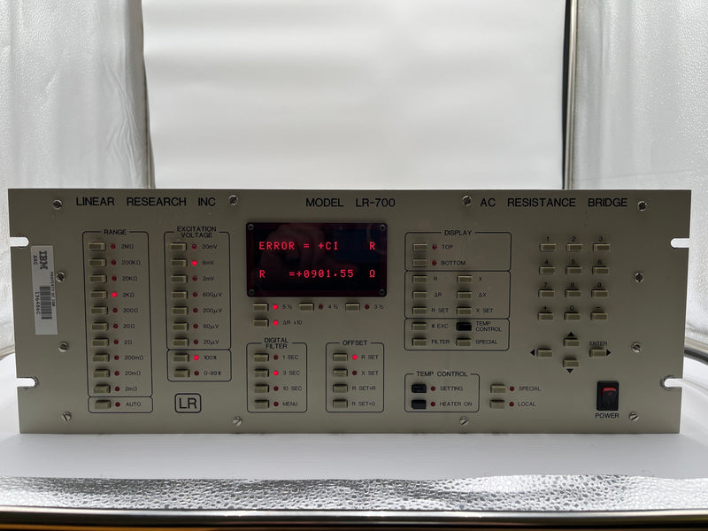 Linear Research LR 700 AC Resistance Bridge