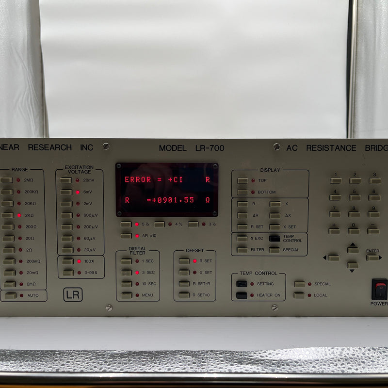 Linear Research LR 700 AC Resistance Bridge