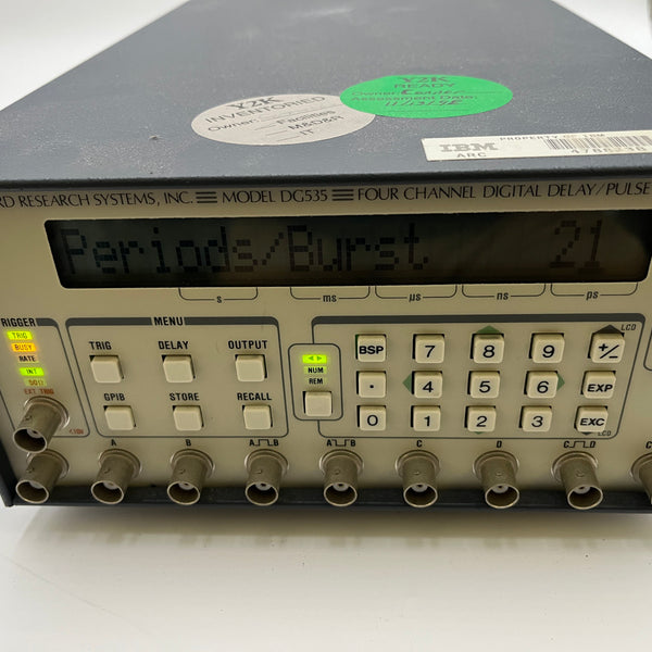 SRS (Stanford Research Systems) DG 535 Generator