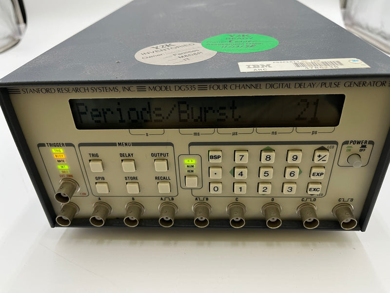 SRS (Stanford Research Systems) DG 535 Generator