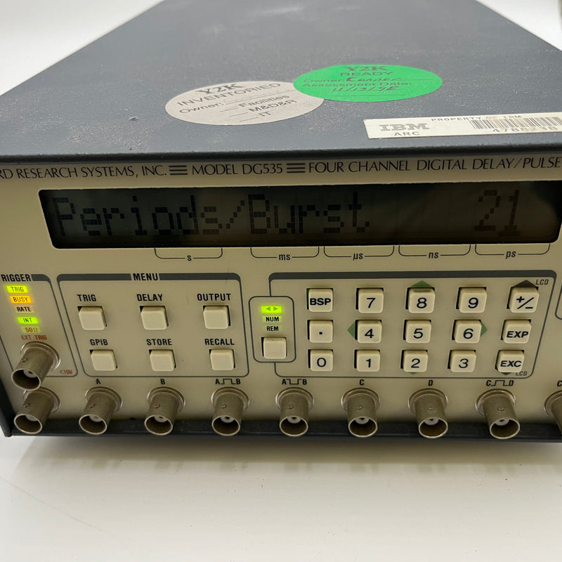 SRS (Stanford Research Systems) DG 535 Generator