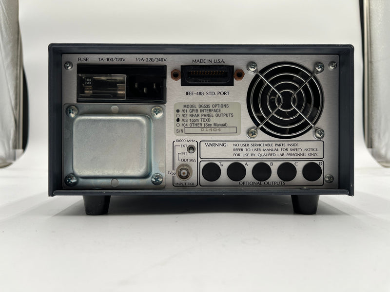 SRS (Stanford Research Systems) DG 535 Generator