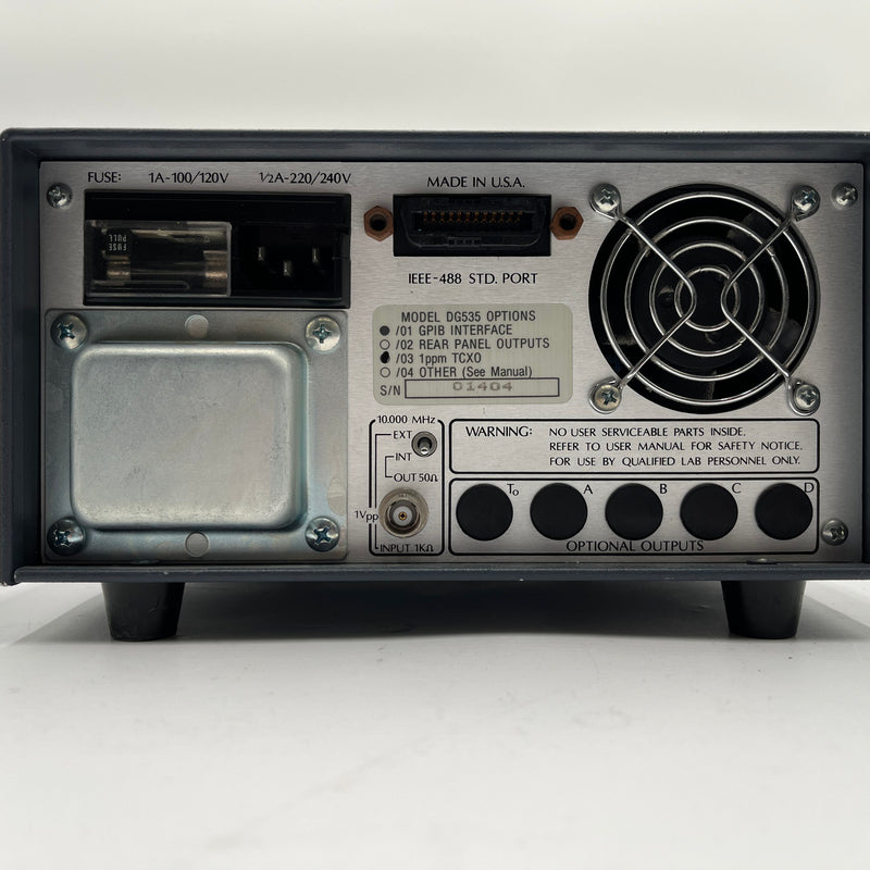 SRS (Stanford Research Systems) DG 535 Generator