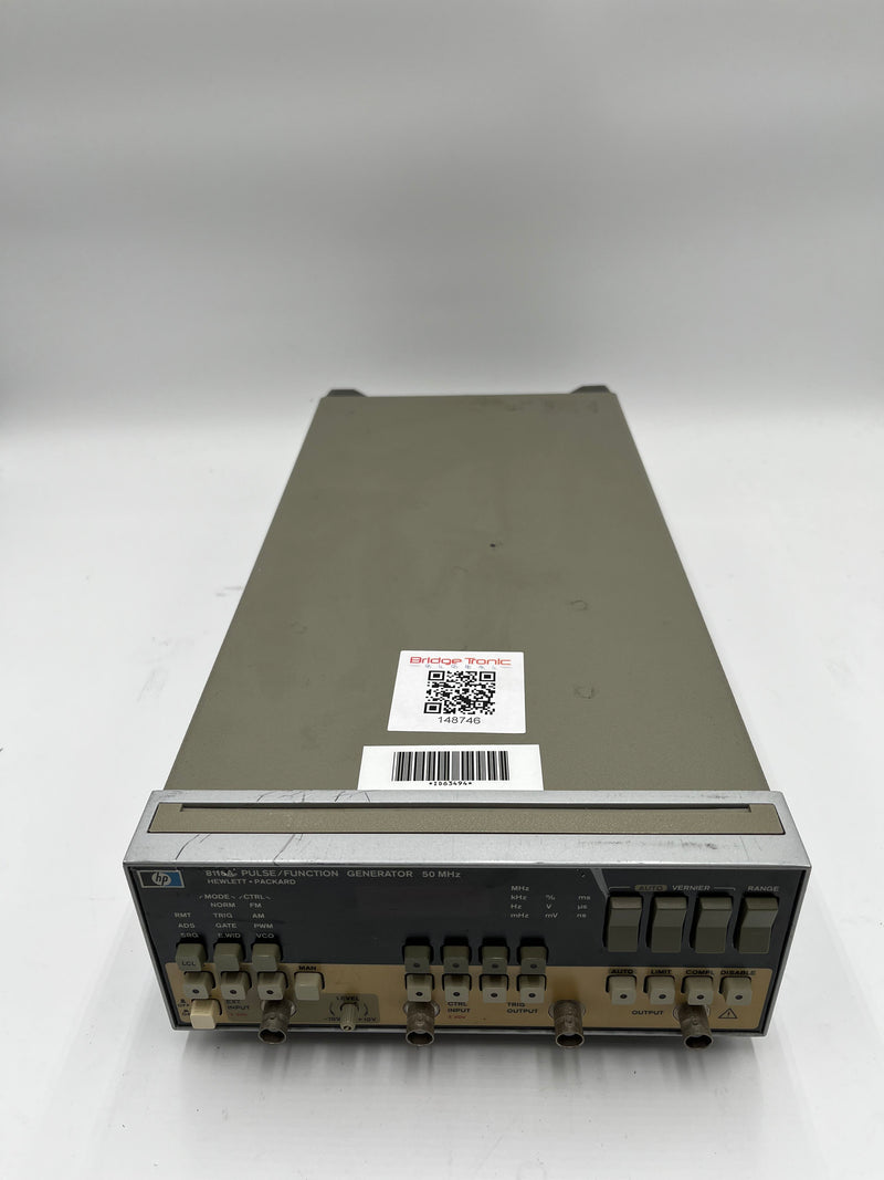 Agilent 8116 A Pulse / Function Generator