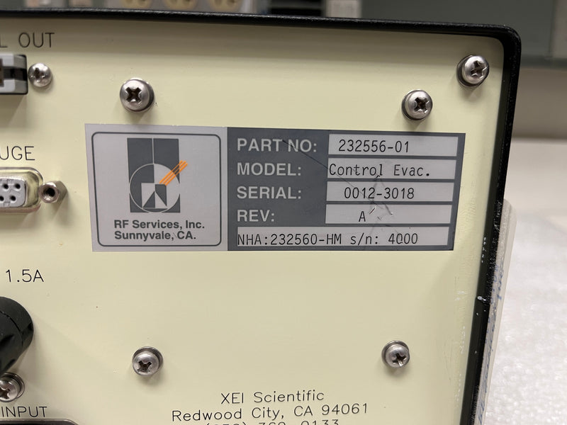 XEI Flash SEM-Clean Controller