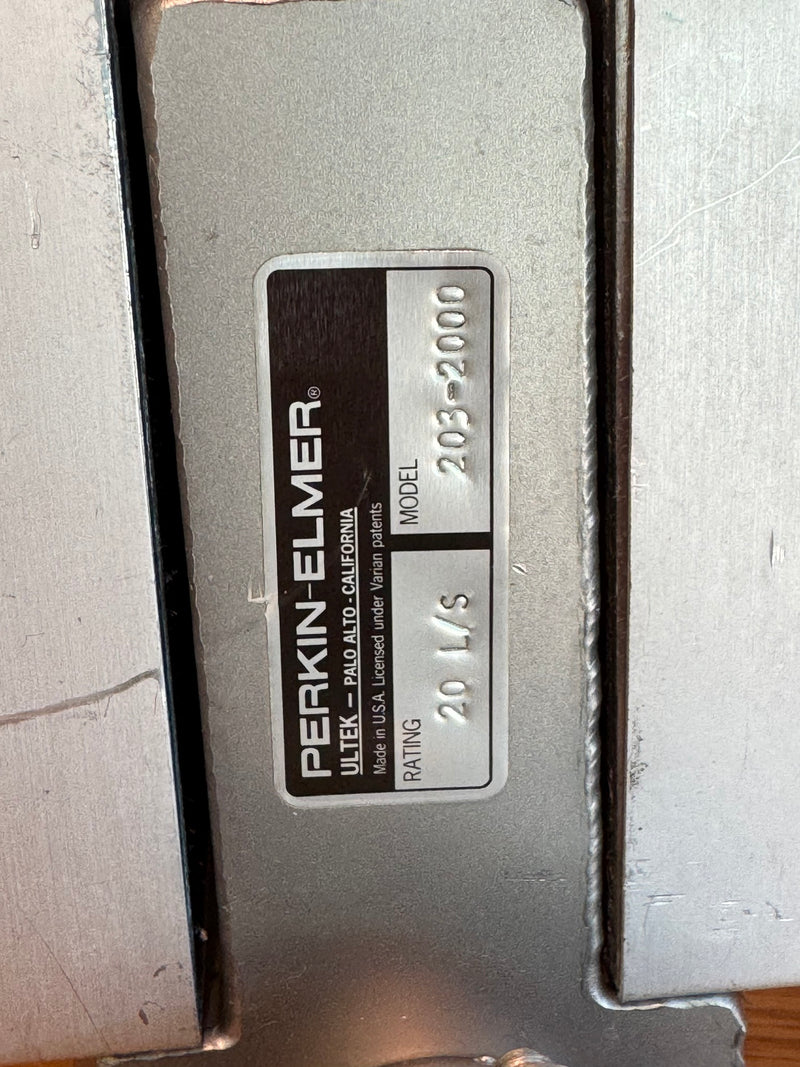 Perkin Elmer 203-2000 Diode Ion Pump