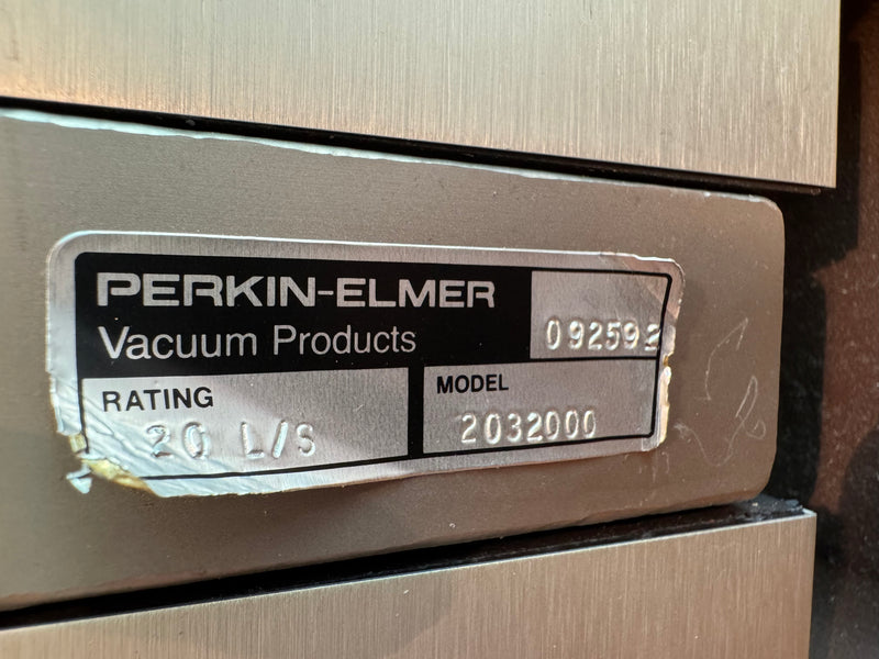Perkin Elmer 203-2000 Diode Ion Pump
