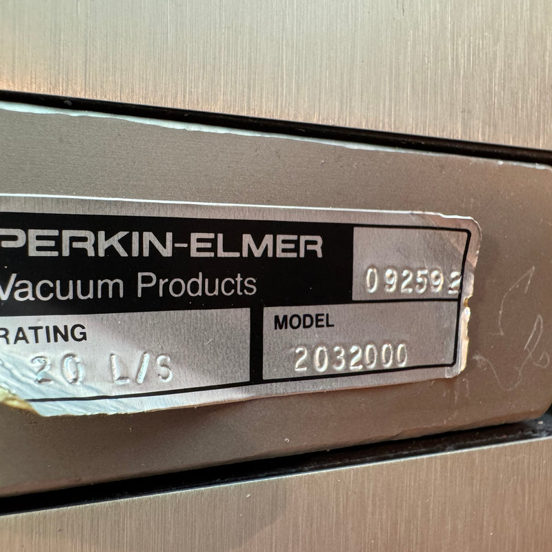 Perkin Elmer 203-2000 Diode Ion Pump