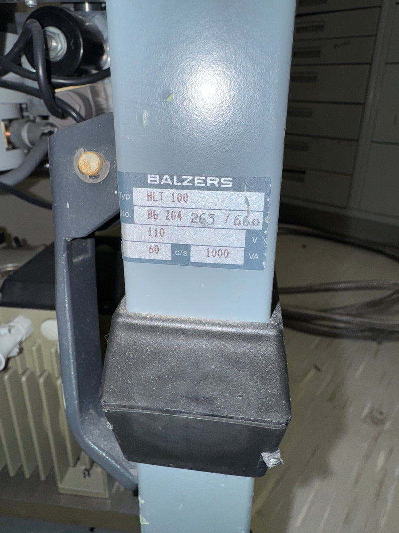 Oerlikon Balzers HLT 100 Leak Detector