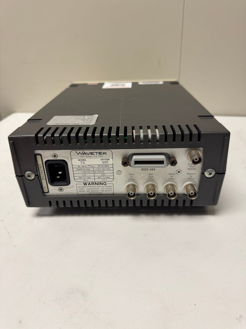 Wavetek 75 Waveform Generator