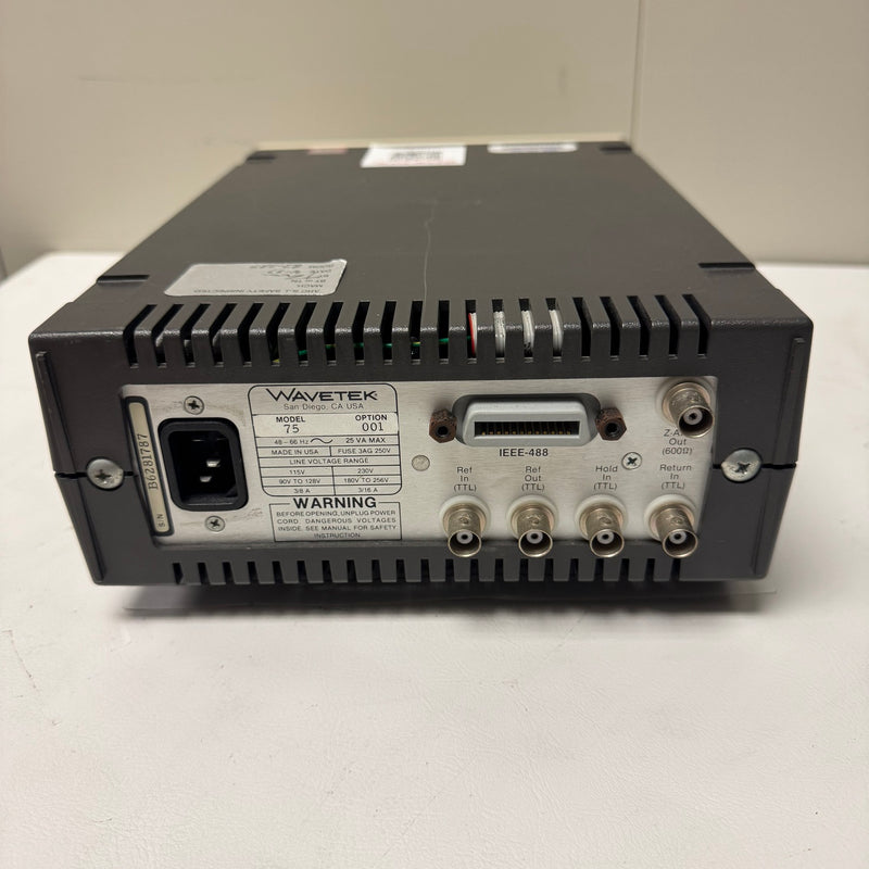 Wavetek 75 Waveform Generator