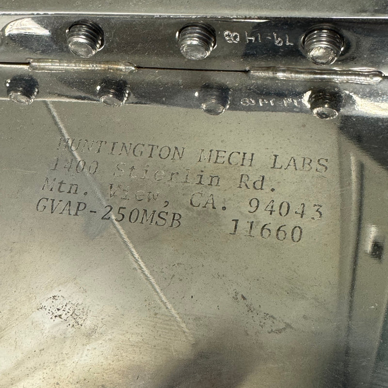 Huntington GVAP 250 MSB Manual Gate Valve