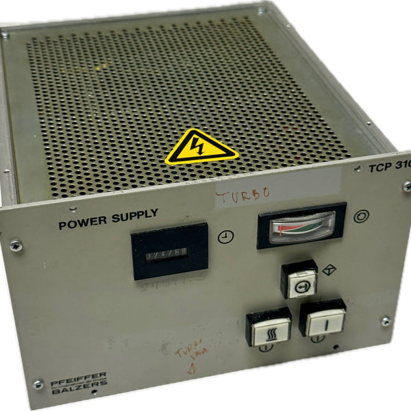 Balzers Pfeiffer TCP 310 Turbo Pump Power Supply