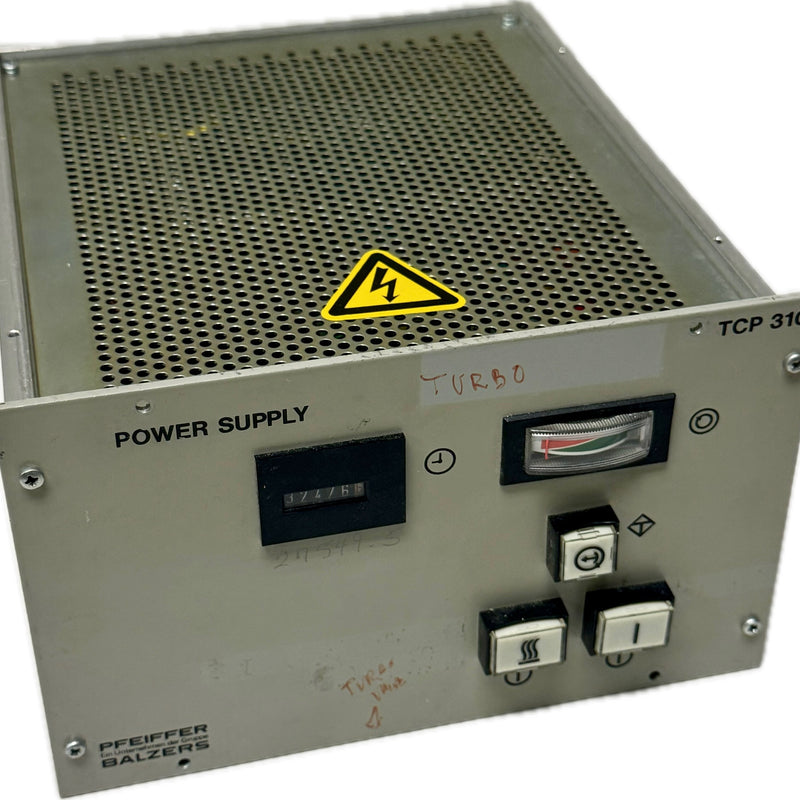 Balzers Pfeiffer TCP 310 Turbo Pump Power Supply