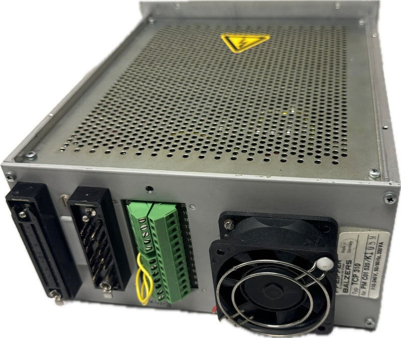 Balzers Pfeiffer TCP 310 Turbo Pump Power Supply