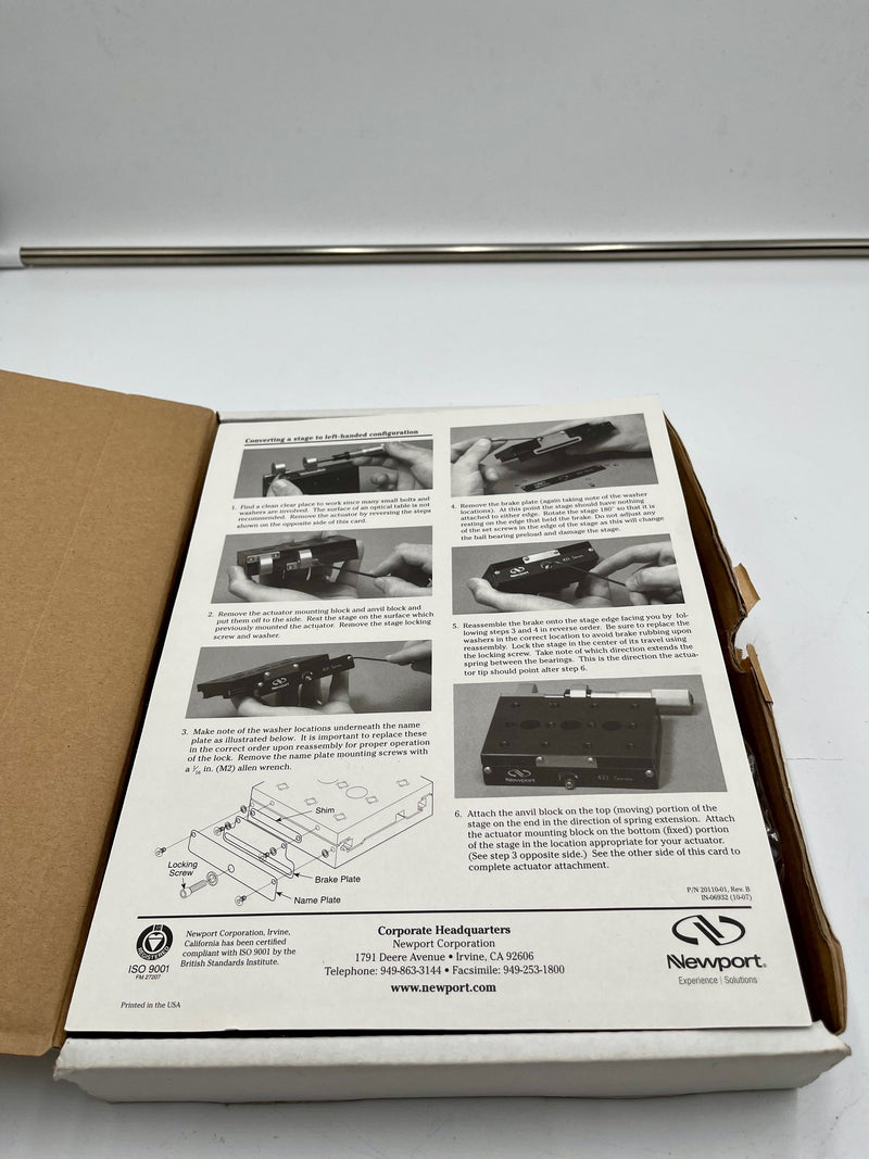 Newport 443 Series Actuator Set