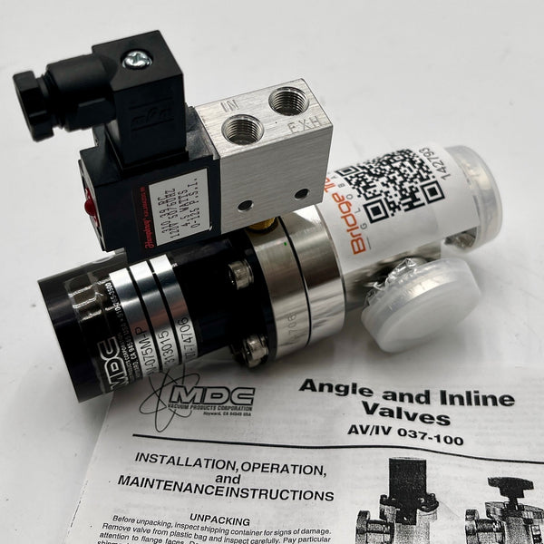 MDC AV 075 M P Valve