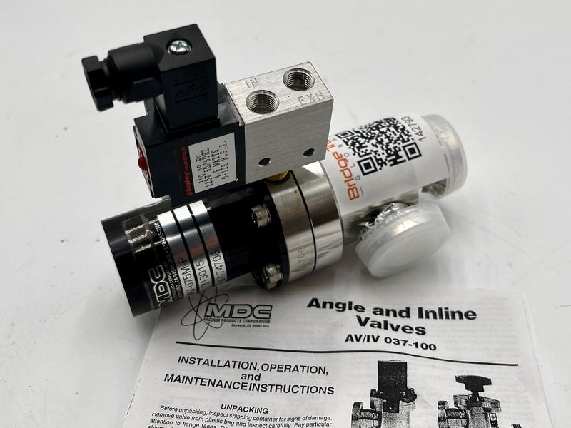MDC AV 075 M P Valve