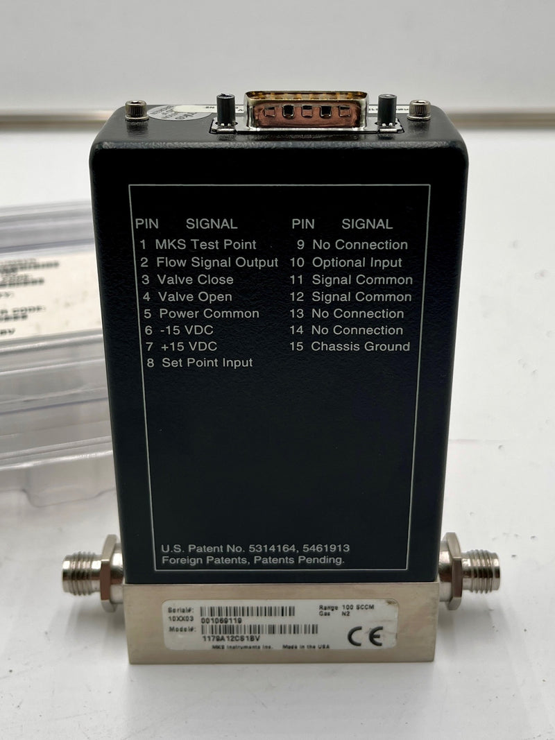 MKS 1179 A 12 CS 1 BV MFC (Mass Flow Controller)
