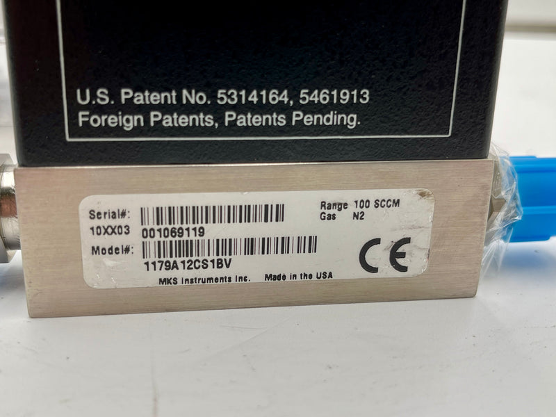 MKS 1179 A 12 CS 1 BV MFC (Mass Flow Controller)