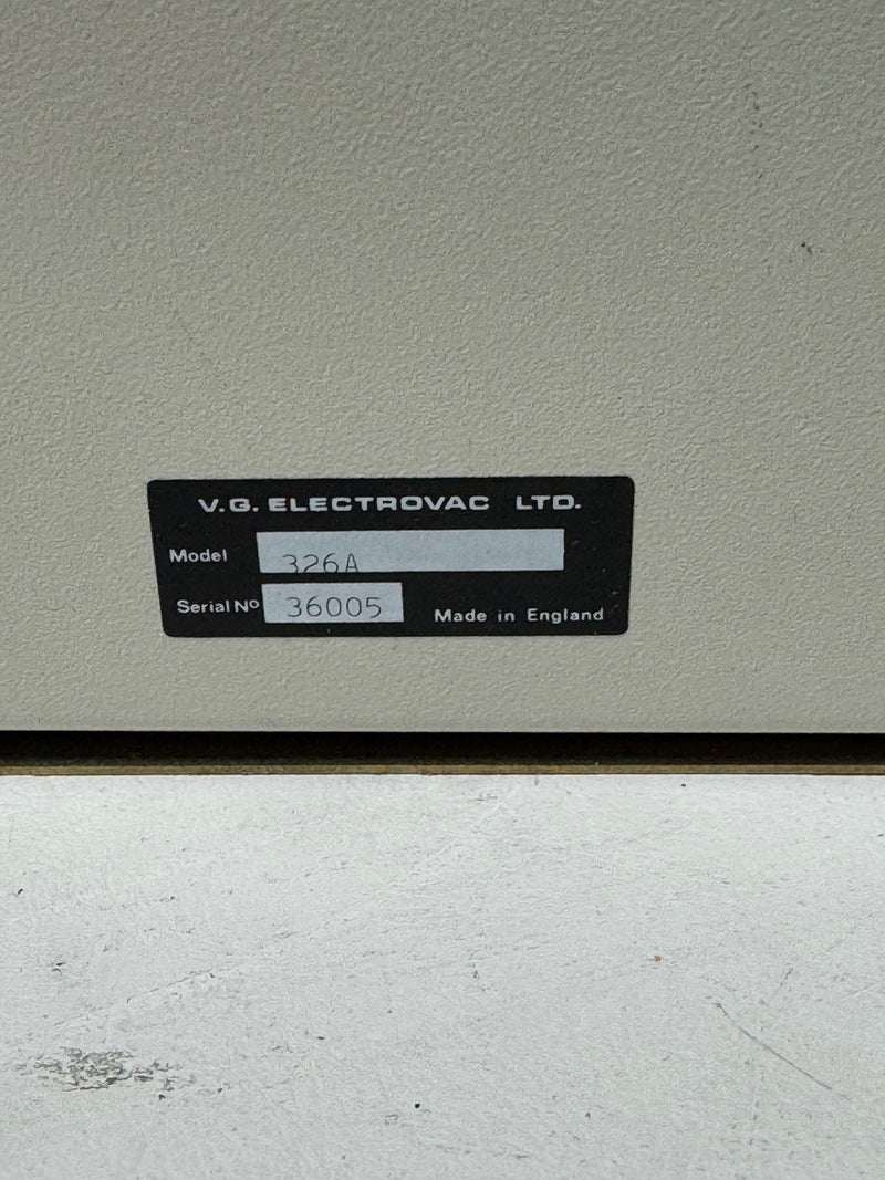 V.G. Electrovac 326 A Gun Power Supply