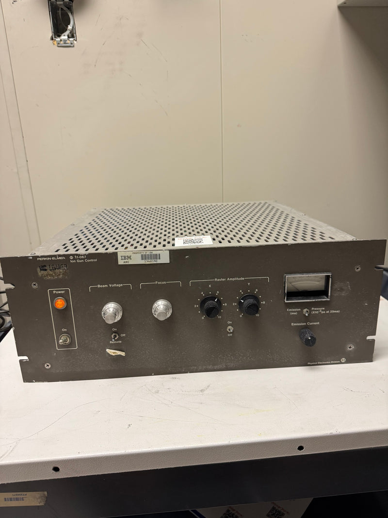 Perkin Elmer 11 067 Ion Gun Control