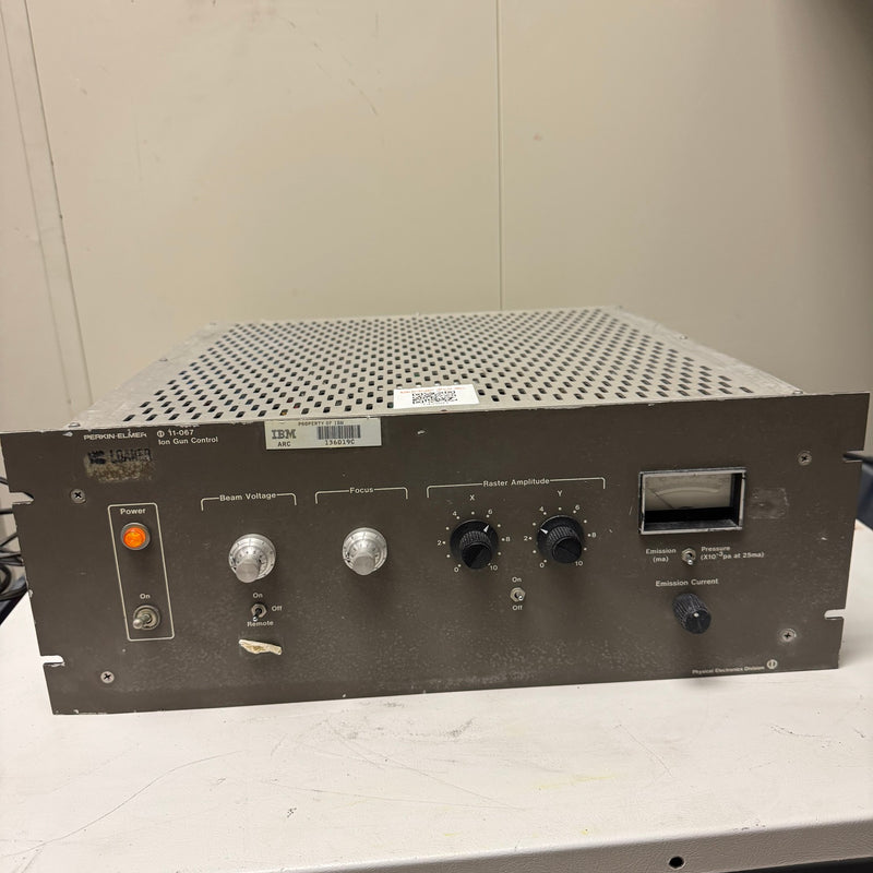 Perkin Elmer 11 067 Ion Gun Control