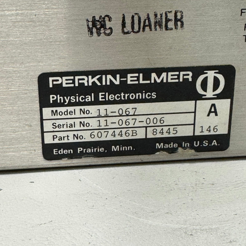 Perkin Elmer 11 067 Ion Gun Control