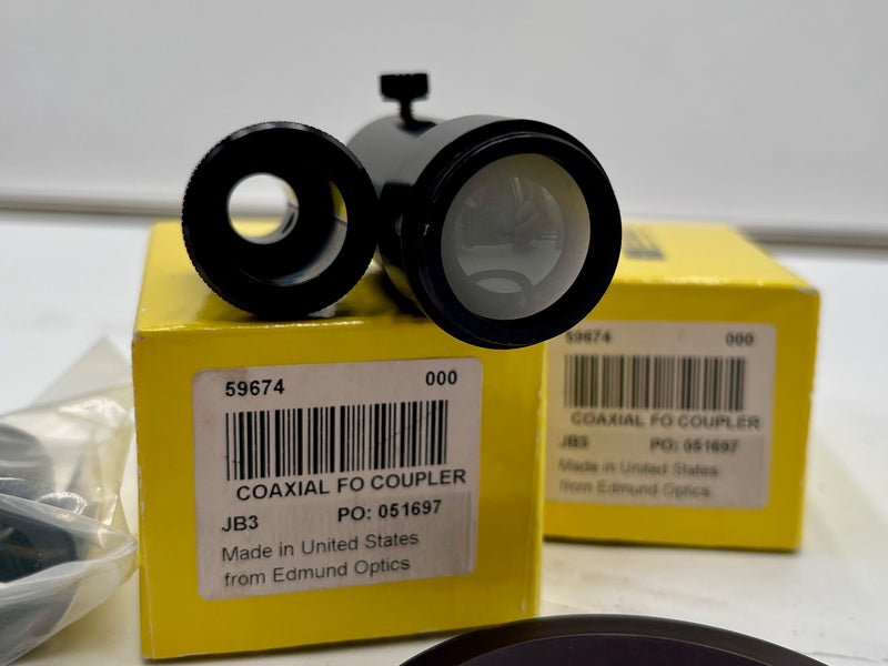 Edmund Optics 59674 Coaxial Fiber Optic Coupler (FO Coupler)