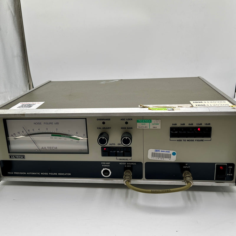 Ailtech 7514 Precision Automatic Noise Figure Indicator