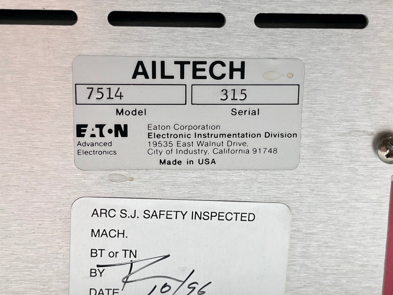 Ailtech 7514 Precision Automatic Noise Figure Indicator