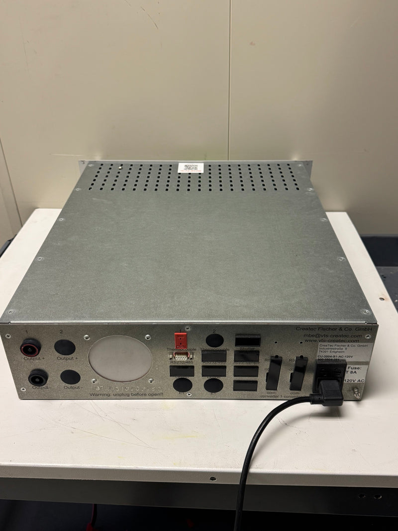 Createc CU 3504 S 1 AC 120 V Power Supply