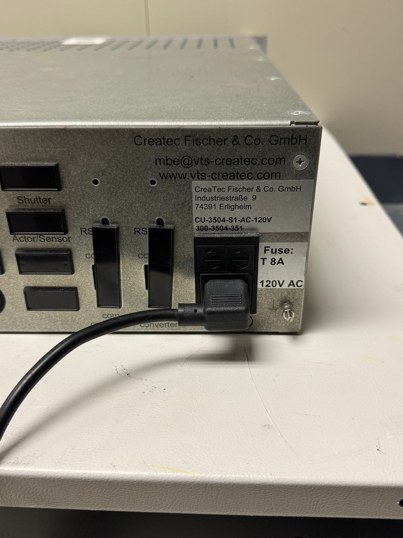 Createc CU 3504 S 1 AC 120 V Power Supply