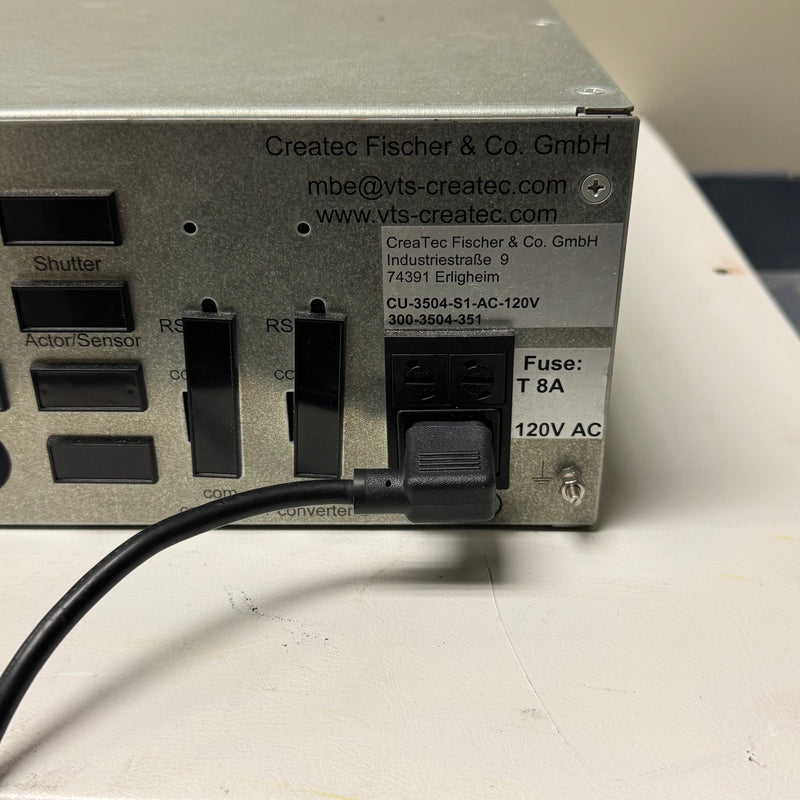 Createc CU 3504 S 1 AC 120 V Power Supply