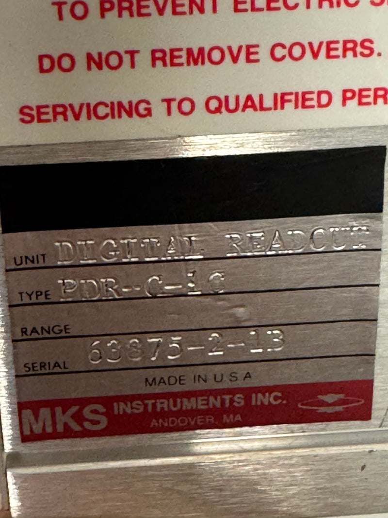 MKS PDR-C-1 C Power Supply