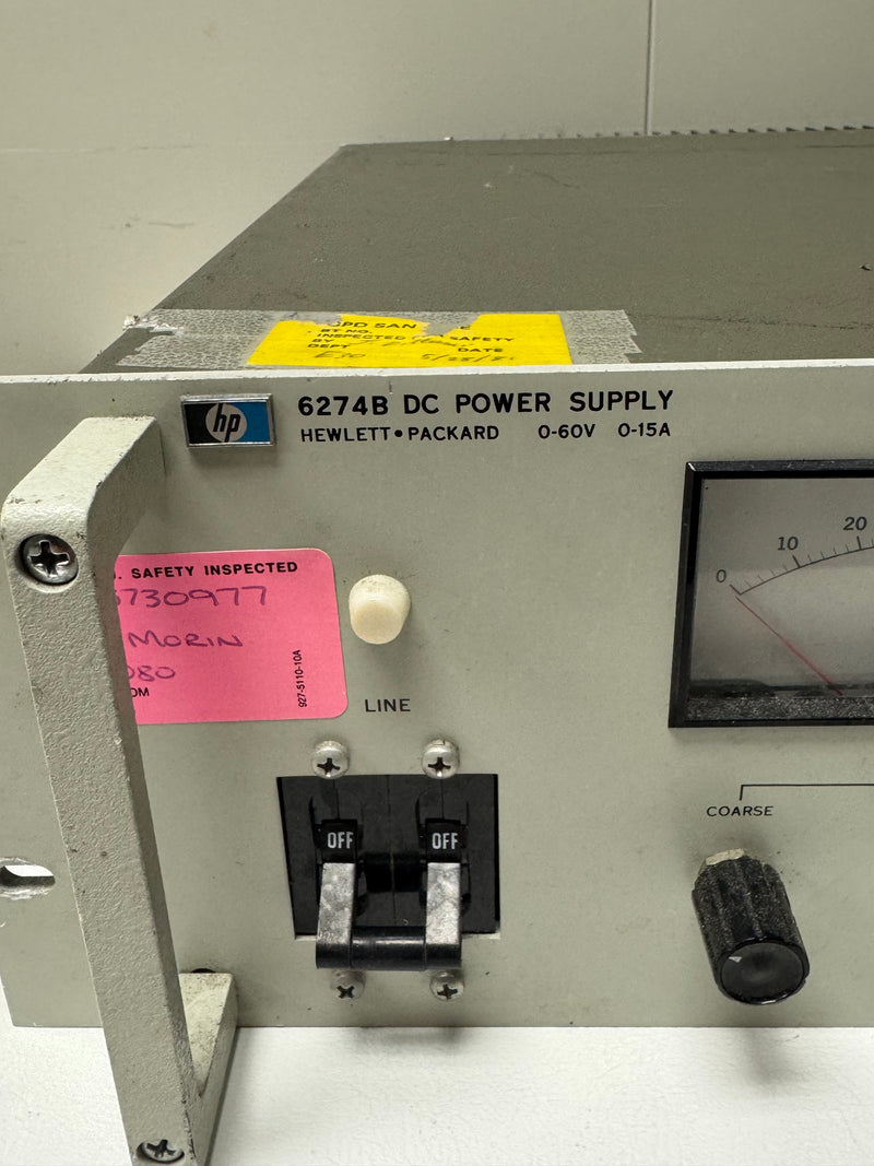 Agilent 6274 B DC Power Supply