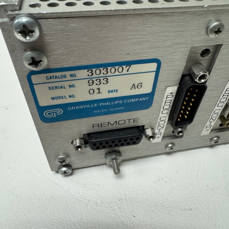 Granville Phillips Series 303 Vacuum Process Controller