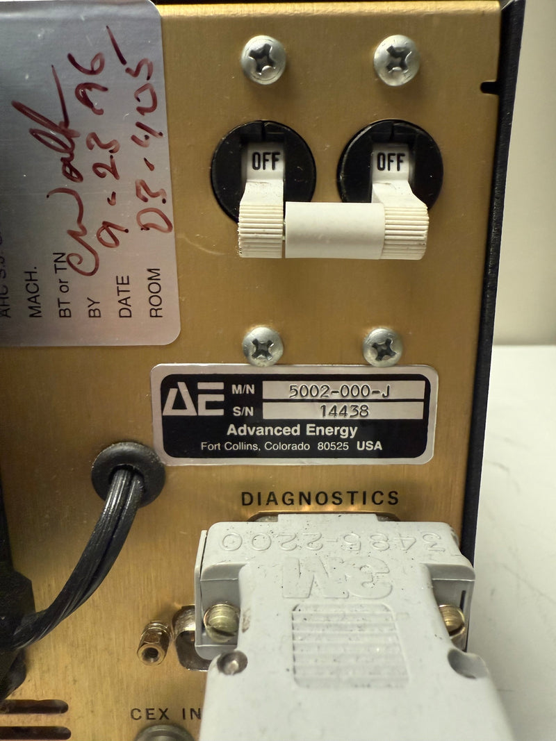 Advanced Energy RFX 600 RF Generator