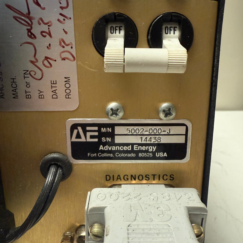 Advanced Energy RFX 600 RF Generator