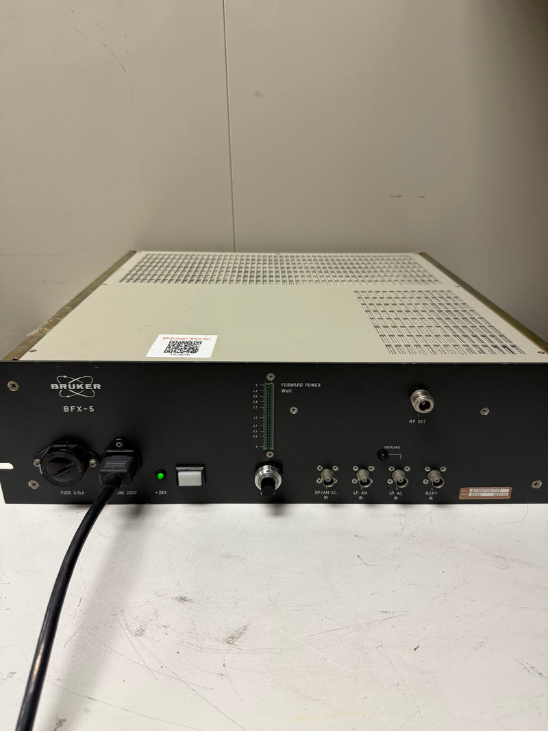 Bruker BFX 5 RF Generator