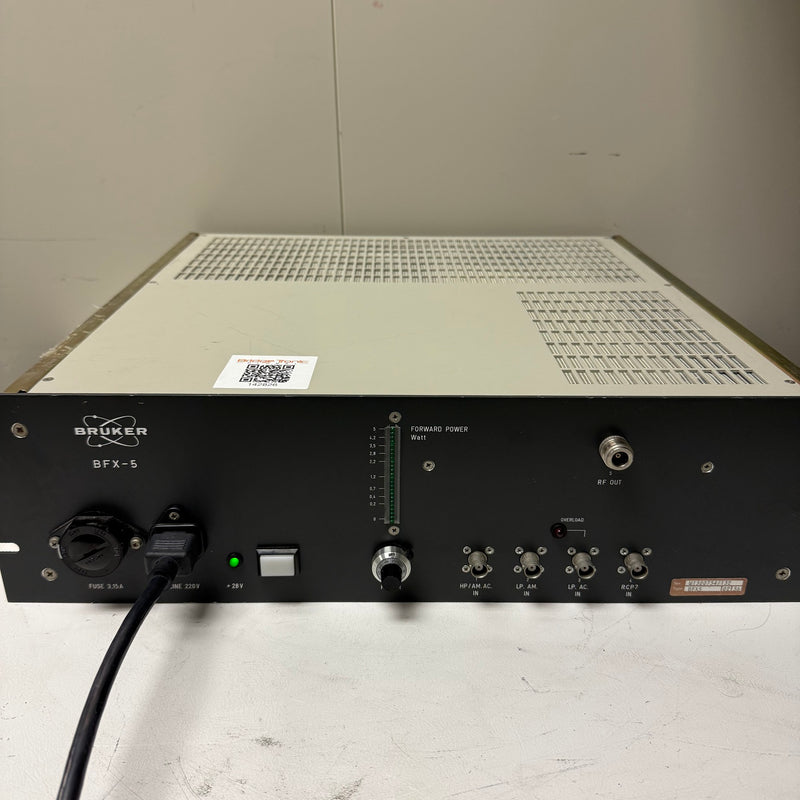 Bruker BFX 5 RF Generator
