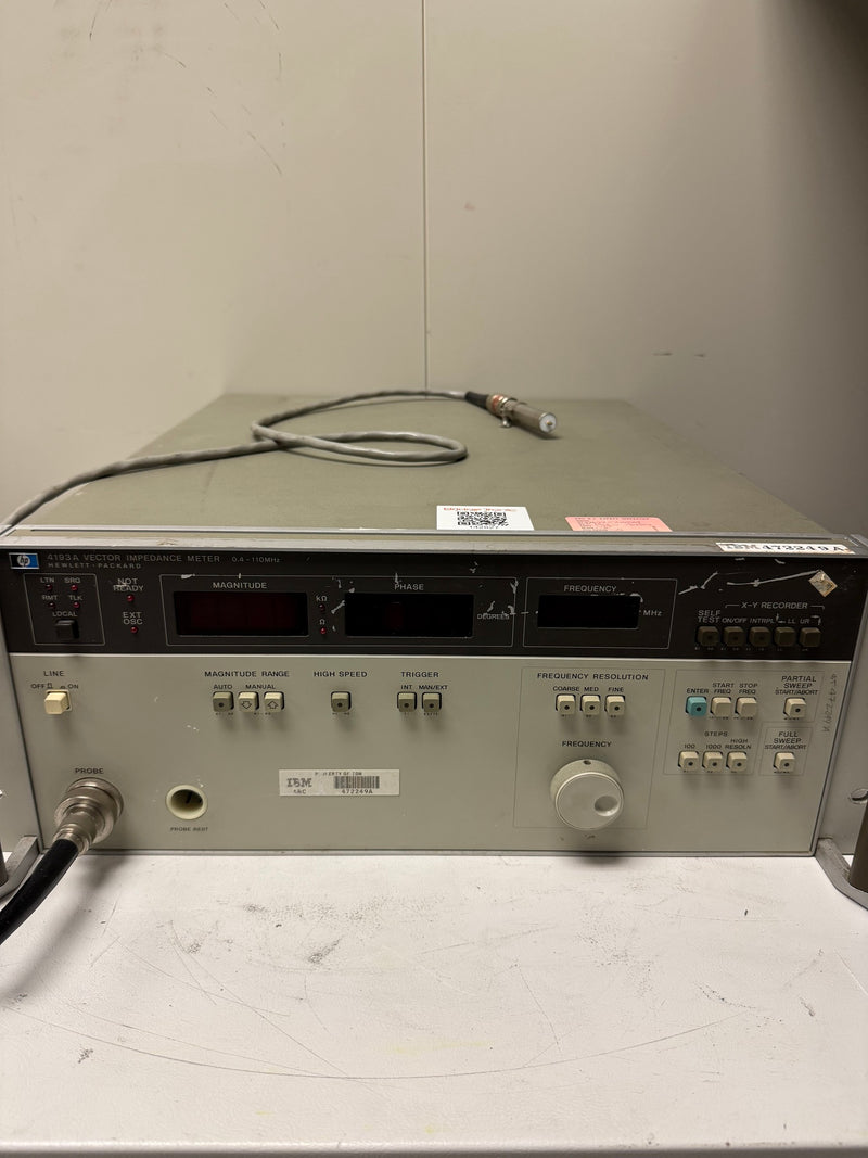 Agilent 4193 A Vector Impedance Meter