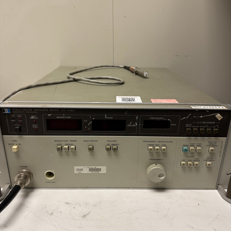 Agilent 4193 A Vector Impedance Meter