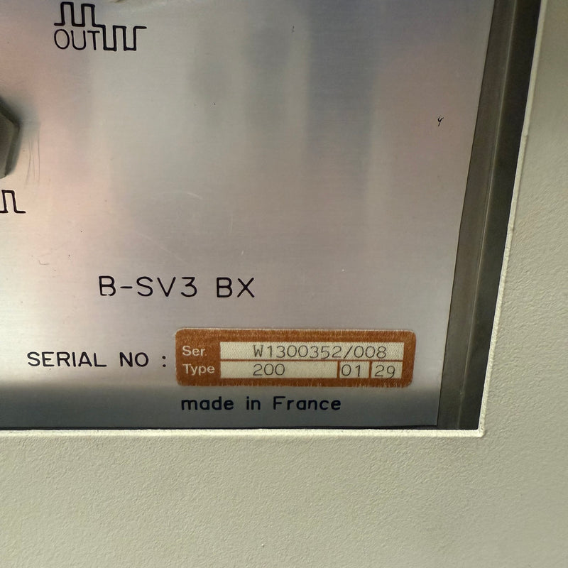 Bruker B SV 3 BX Broadband RF Modulator